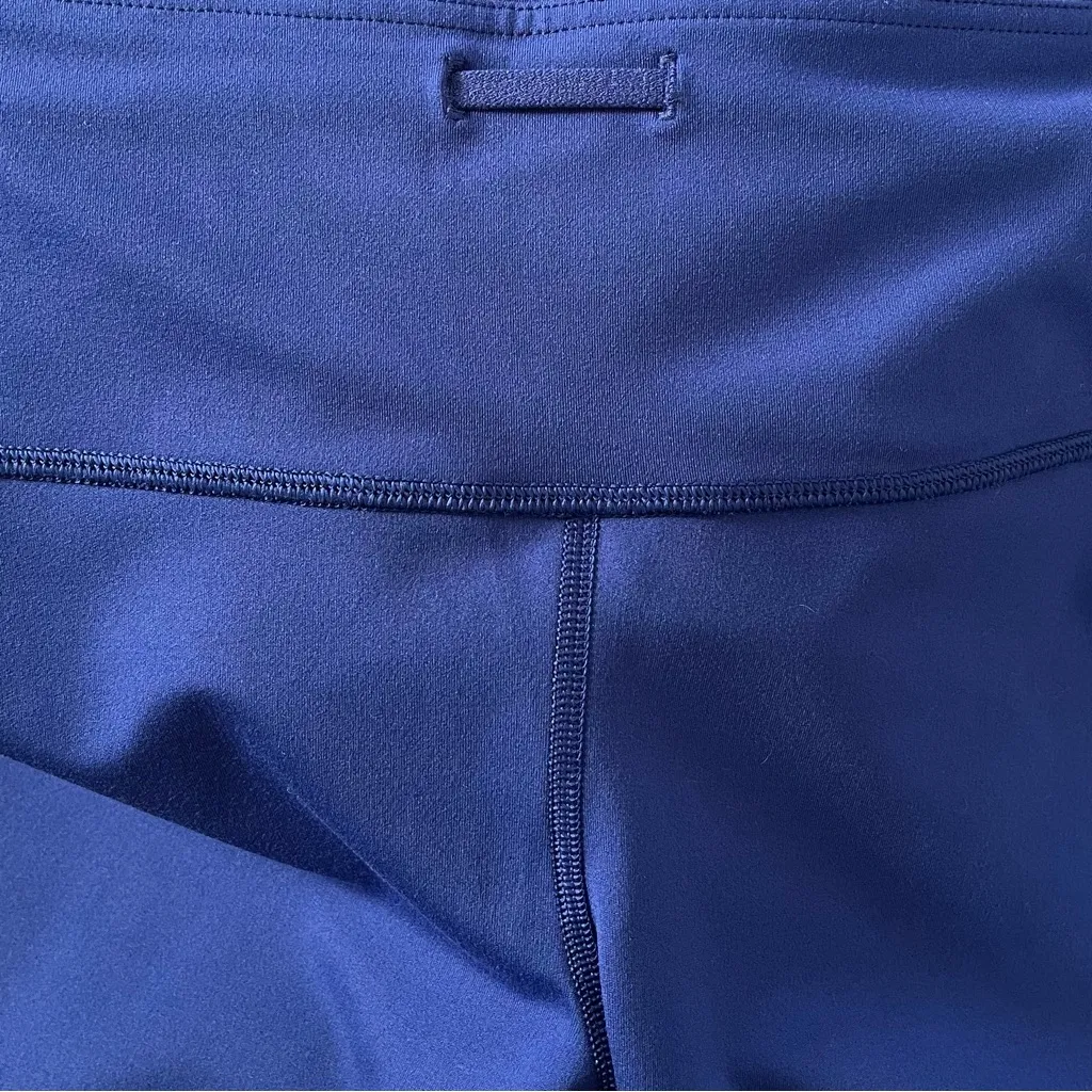 GapFit Mosaic Blue High-Waisted Power Bike Shorts - small petite (SP) - Image 7