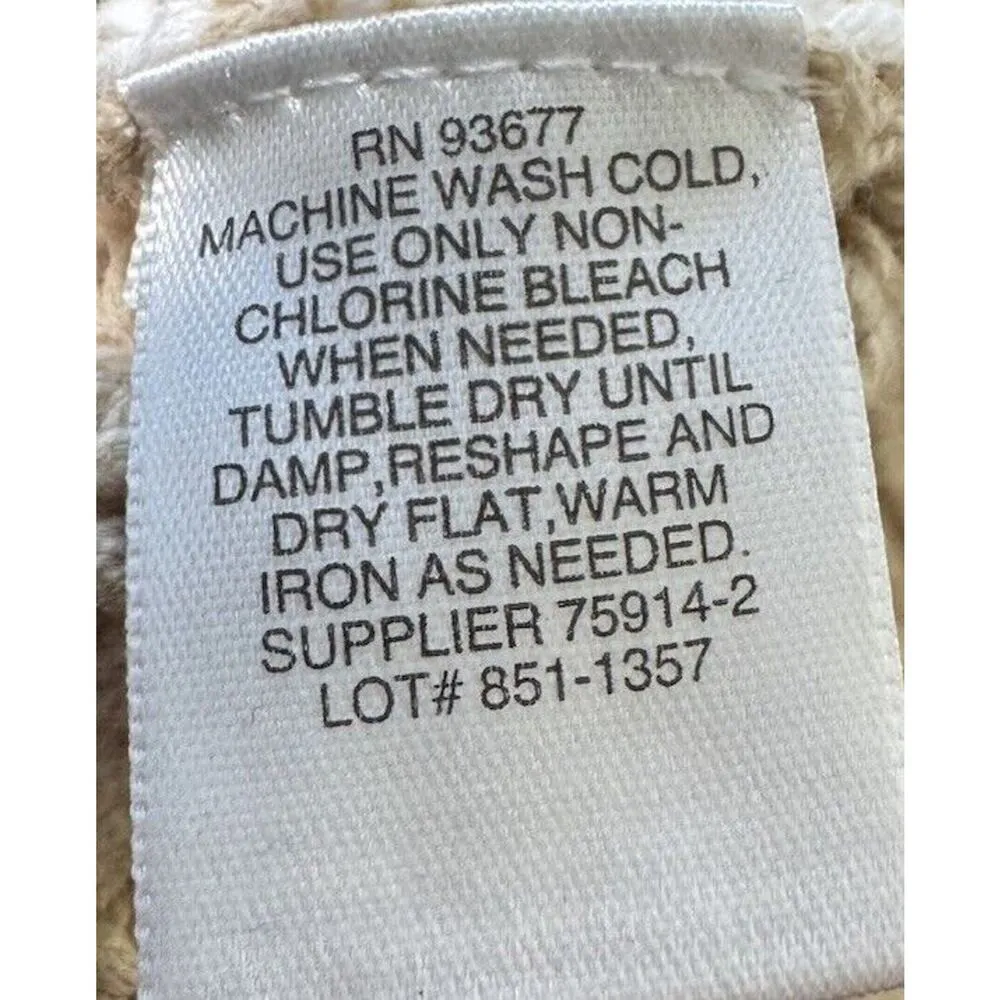 Liz Claiborne Medium Knit Sweater Winter Fall Academia Professor Pumpkin Patch - Image 4