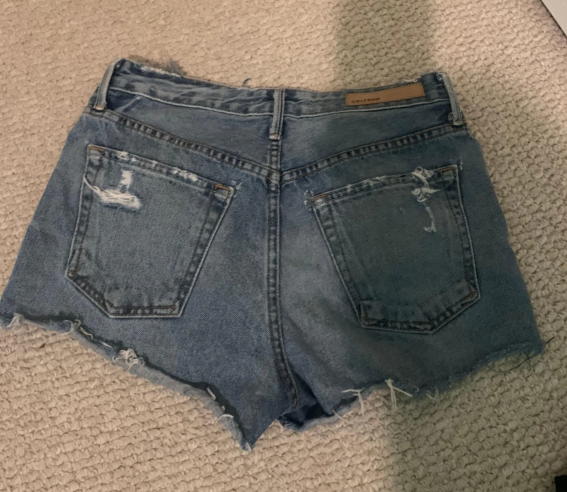 GRLFRND Cindy High Rise Denim Shorts - Image 5