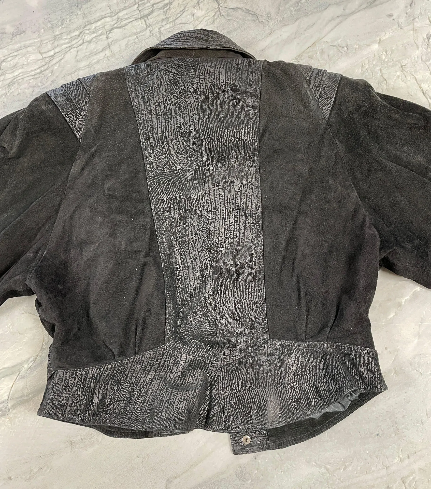 Rare Vintage 80’s Jacket Black Size L - Image 4