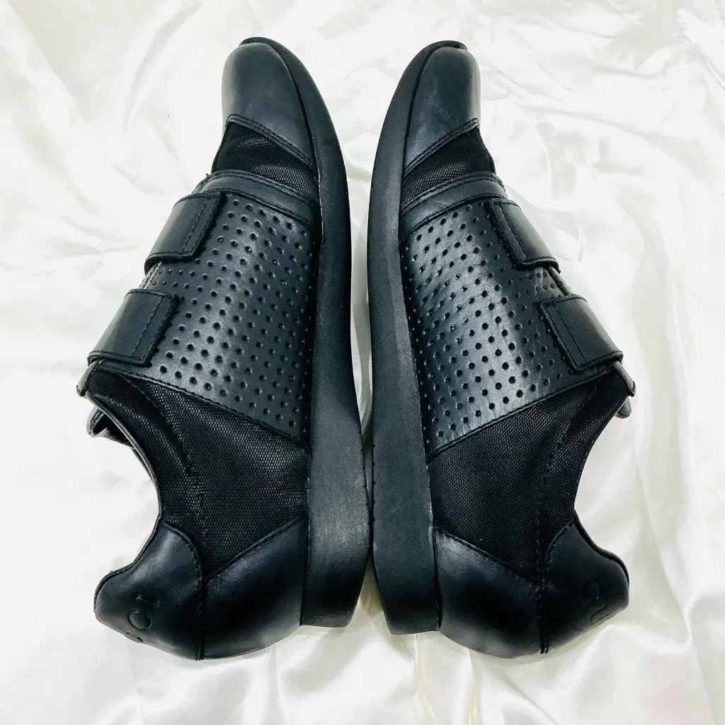 Authentic GUCCI leather/ nylon sneakers UNISEX🖤❤️ - Image 13