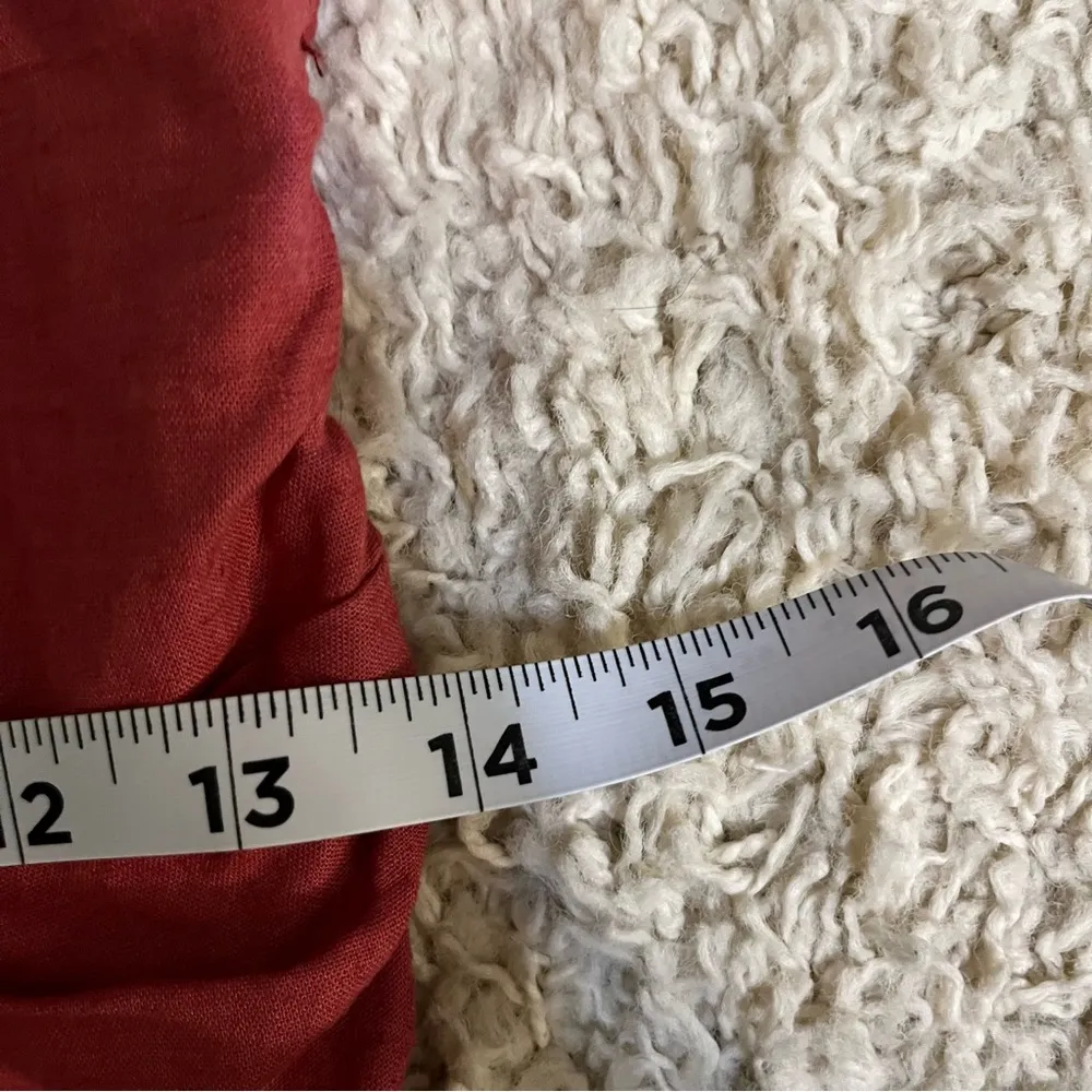 Zara Women's Burgundy Crop-top size small - Image 2