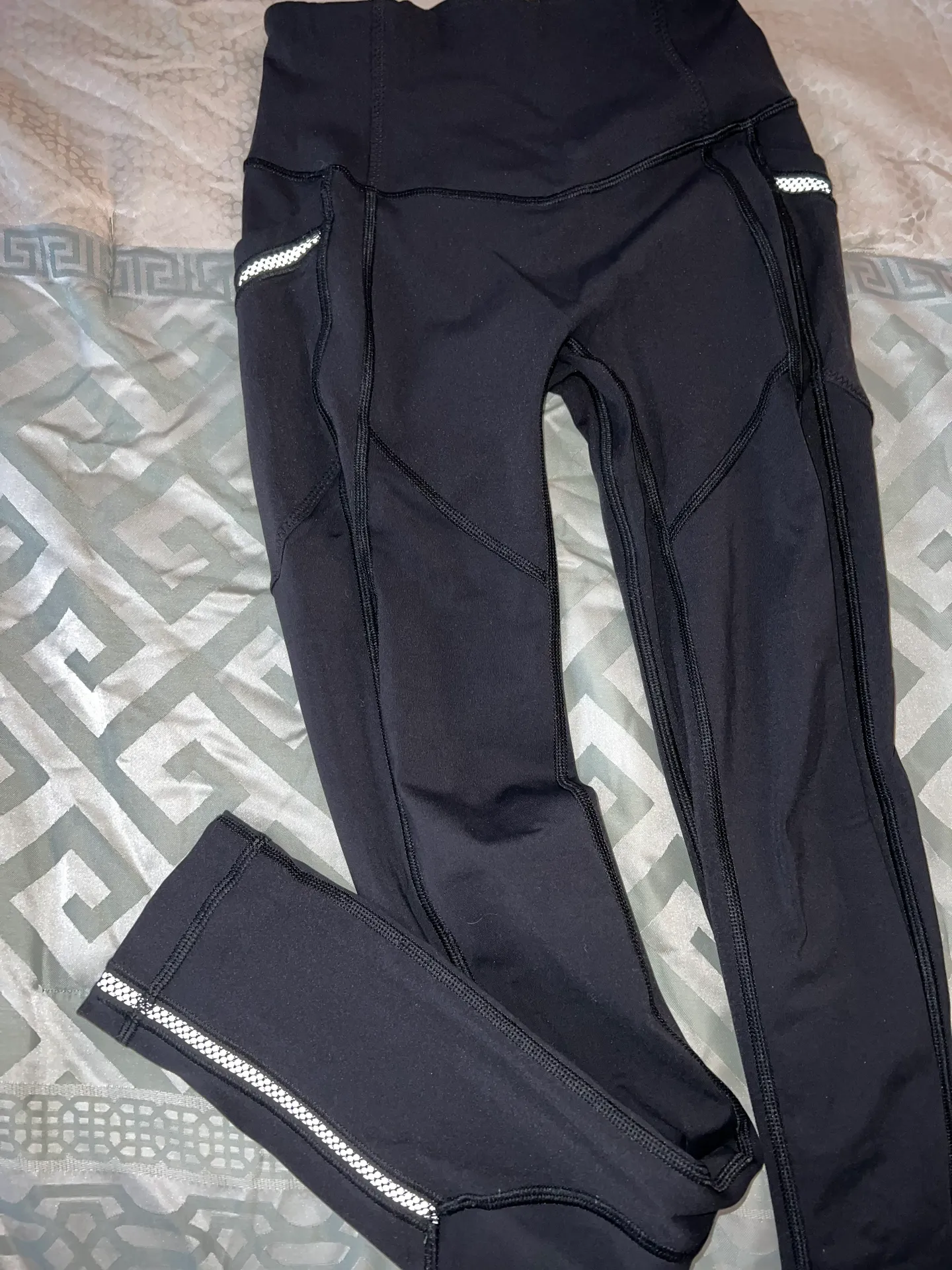 Lululemon Black Leggings Pants - Image 2