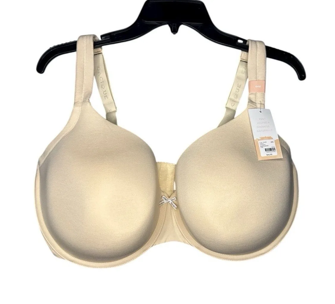 Cacique Lightly Lined Full Coverage Bra 44G Beige Underwire Lane Bryant Intimate - Image 1