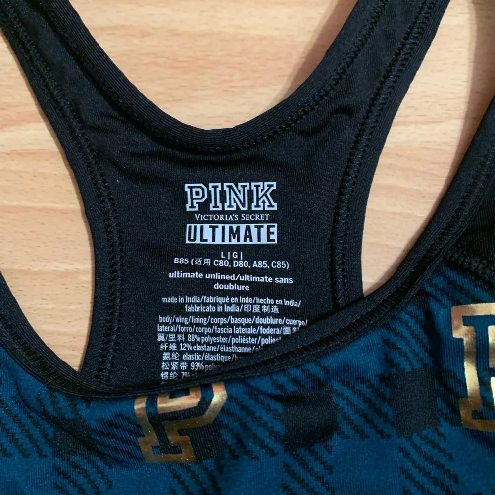 Pink Victoria Secret sports bra - Image 4