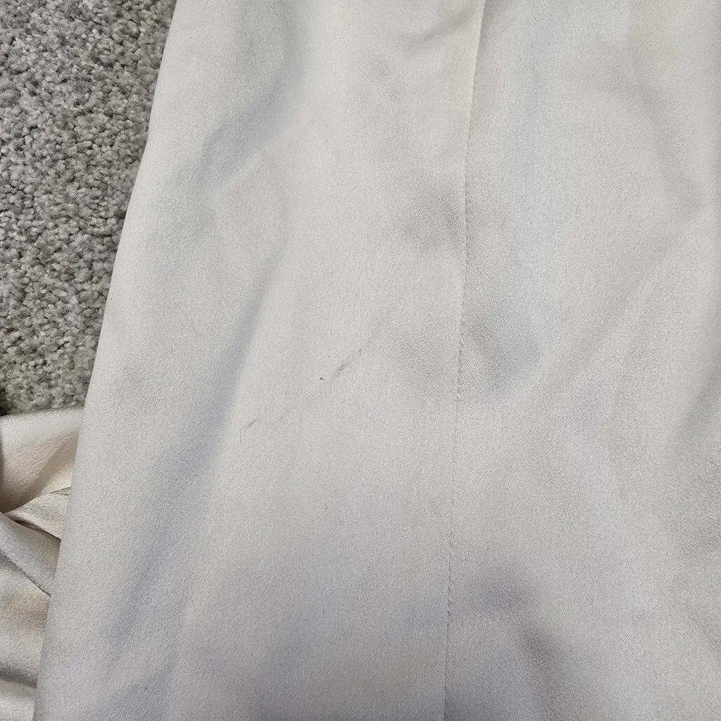 House of CB AISHA IVORY SATIN STRAPLESS DRESS Sz L‎ NWT Sweetheart Neckline - Image 10