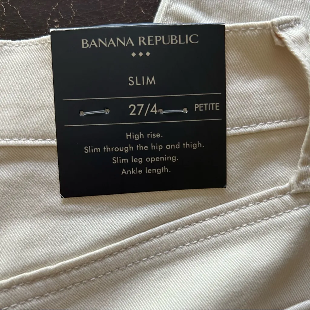 Banana Republic Slim High Rise Cargo Ankle Pant - Image 11