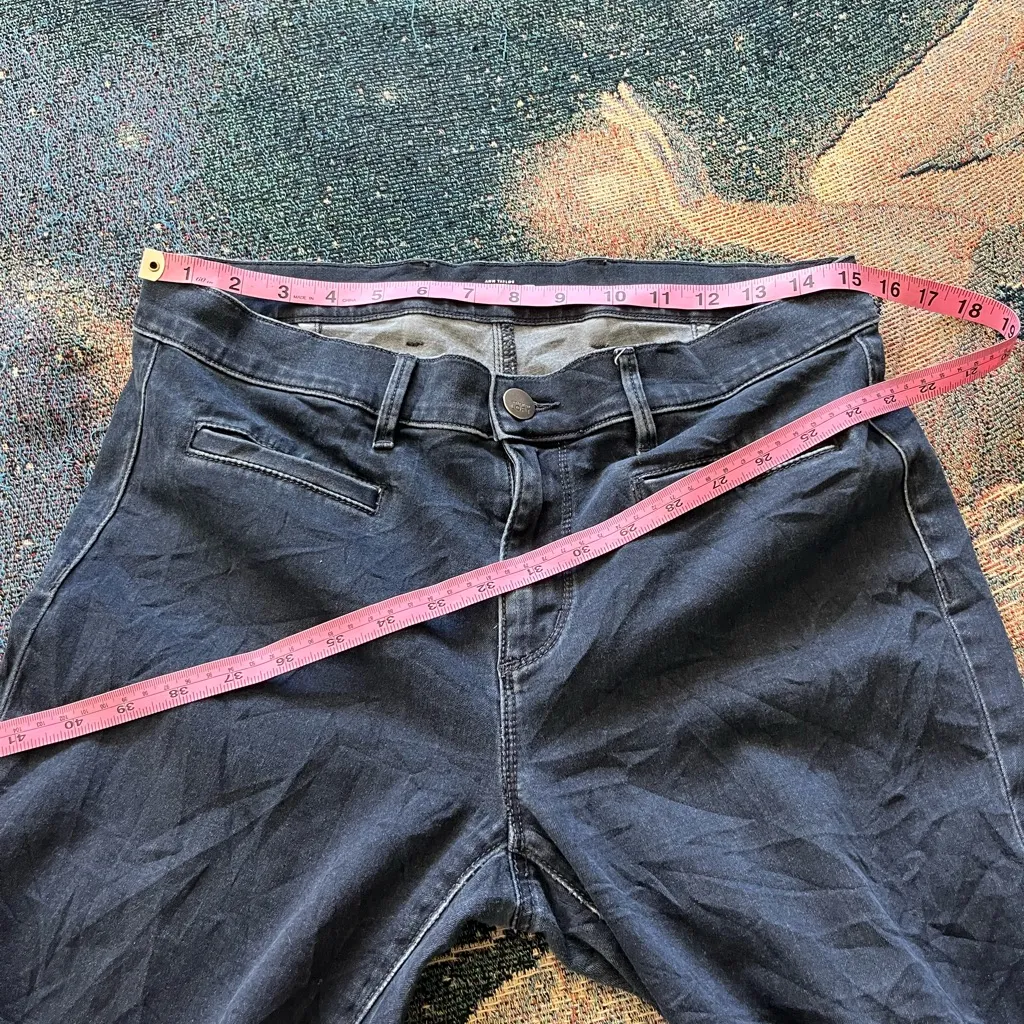 Ann Taylor LOFT High Rise Legging Jeans Indigo Dark Wash Women’s 10 Stretch Y2K - Image 13