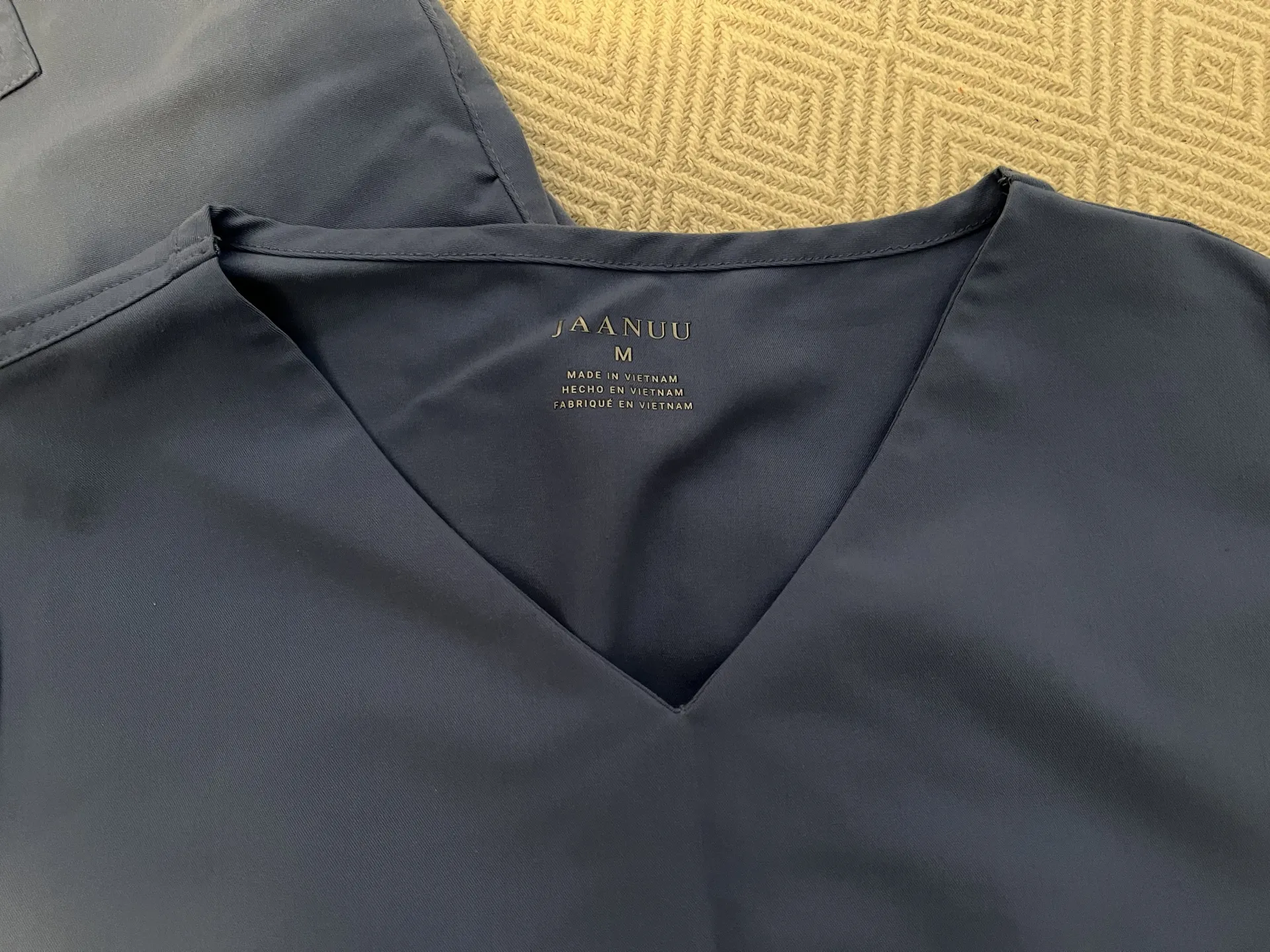 Jaanuu Ceil Blue Scrub Set - Image 4