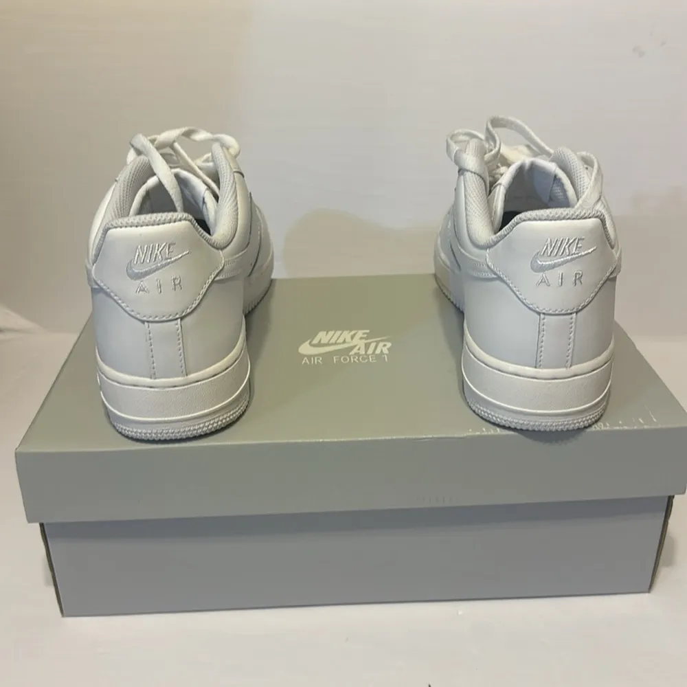 Nike AF1 white Air Force 1s Women’s 10 - Image 4