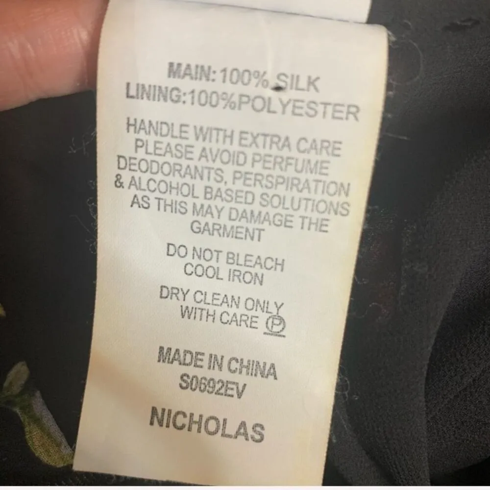 Nicholas floral ruched gathered maxi skirt Size 4 - Image 5