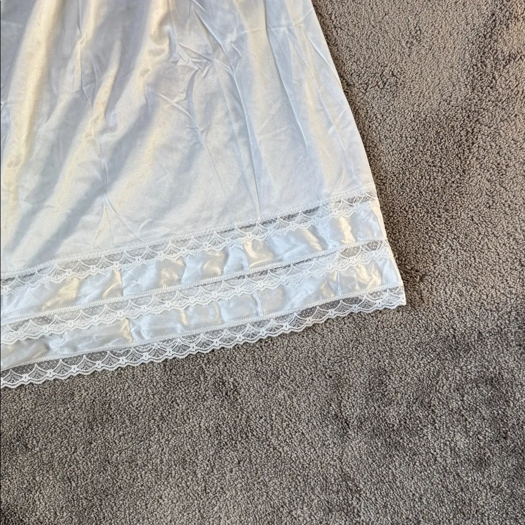 Sliperfection White Half Slip SIZE S - Image 2