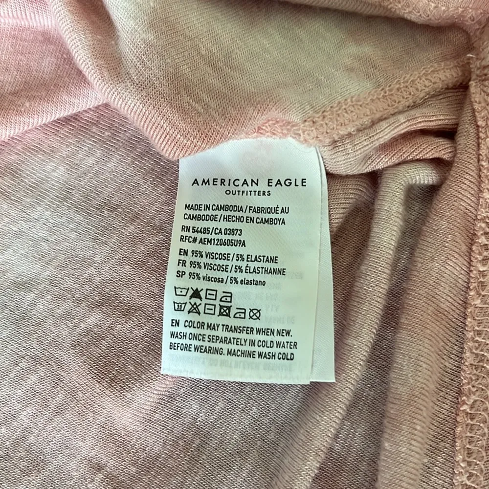 American Eagle Oversized Tie Dye TShirt Size XS - Image 8