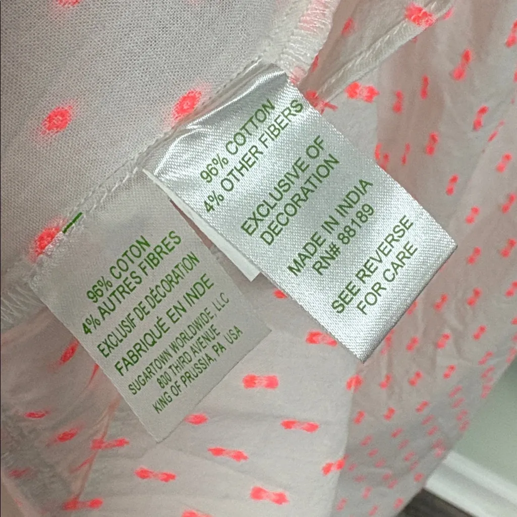 Lilly Pulitzer Tangelo Neon Clip Kipper Coverup Women Size L/XL - Image 12