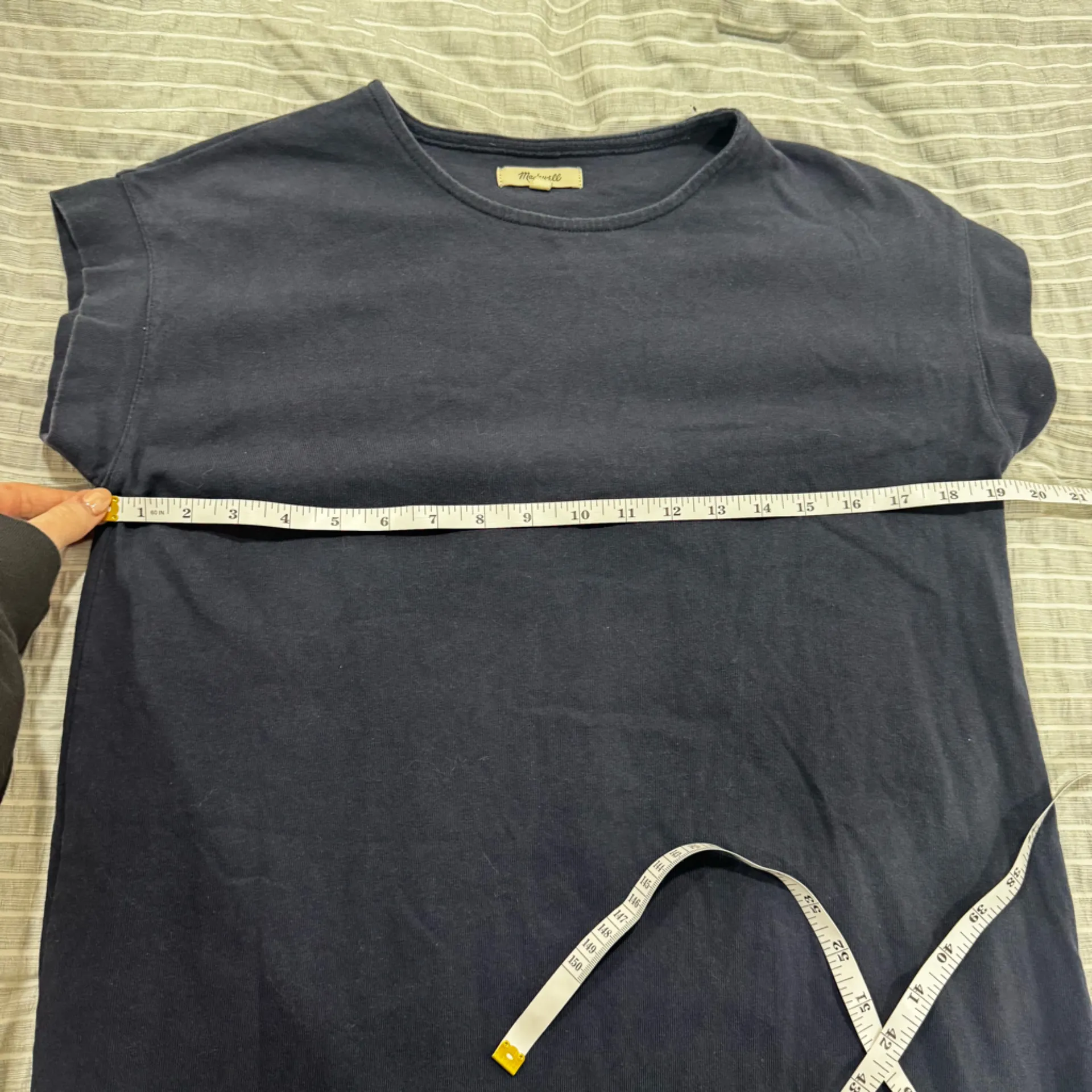 Madewell Oversized Boyfriend T-Shirt Dress XS - Image 4