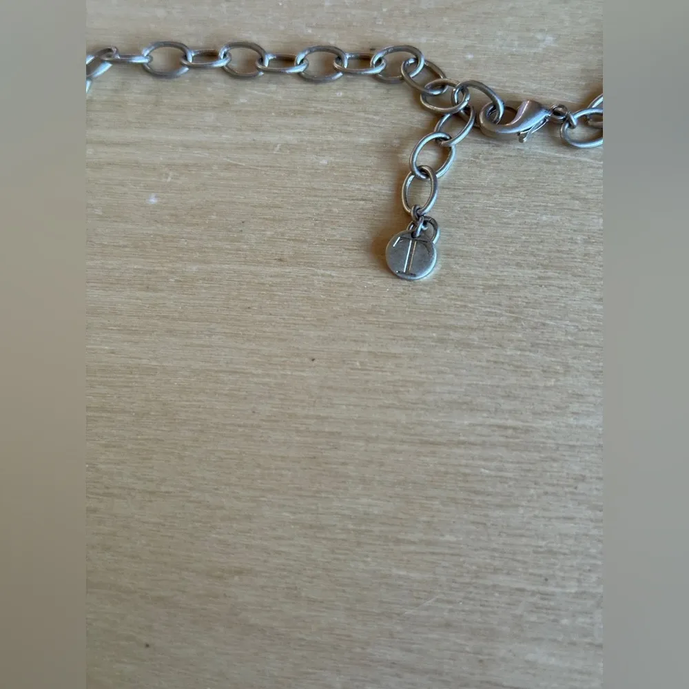 Talbot Green and Brown Chain Necklace - Image 5