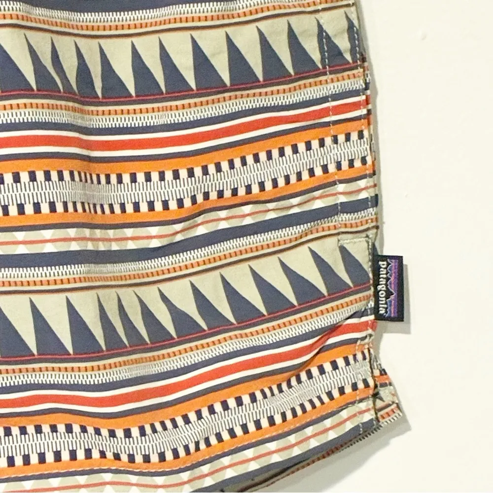 Patagonia Size Small Women's Barely Baggies Printed Shorts 2½ Nylon Lined - Image 2
