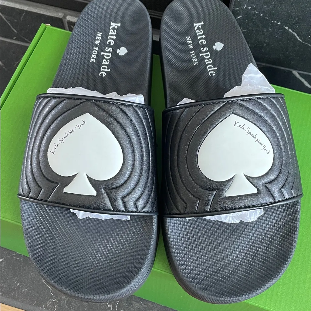 Kate Spade Splash Poolside Slides NWT in box - Image 2