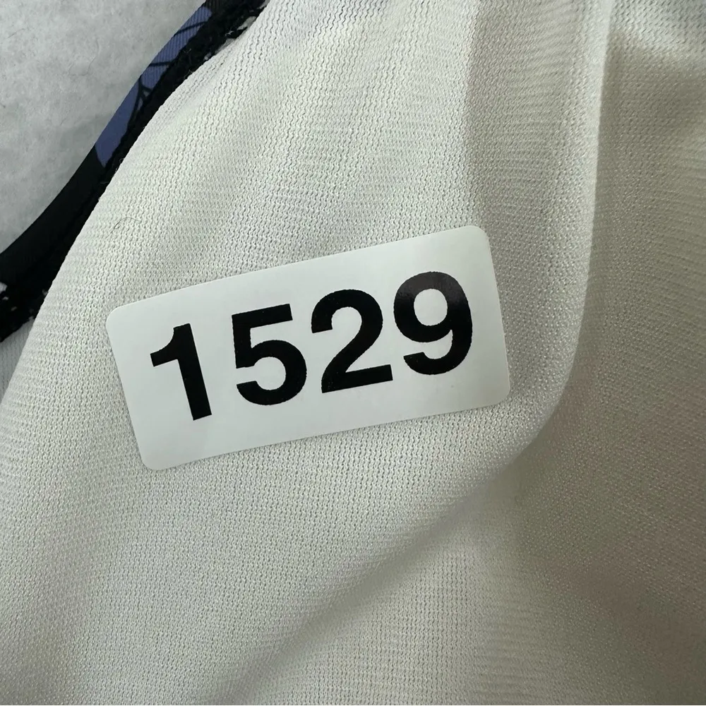 Jessica Simpson Floral Strap Bikini Swim Top Womens Small Multi Y2K - Image 8