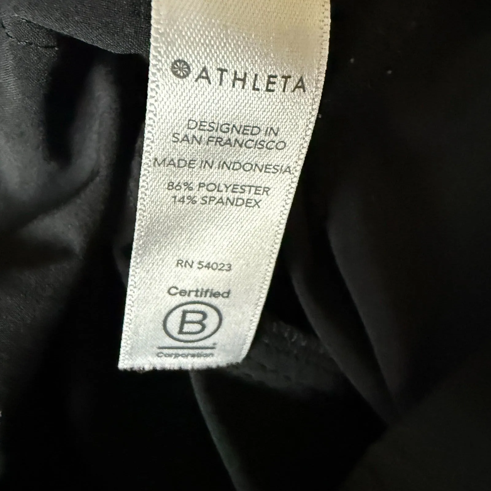 Athleta Chelsea Utility Athletic Loungewear Jogger Black Cargo Pockets Women's S - Image 5