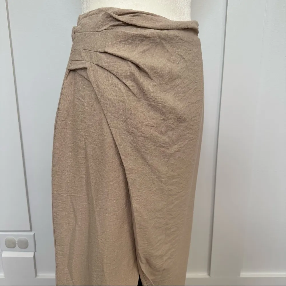 ASOS Tan Midi Skirt - Image 3