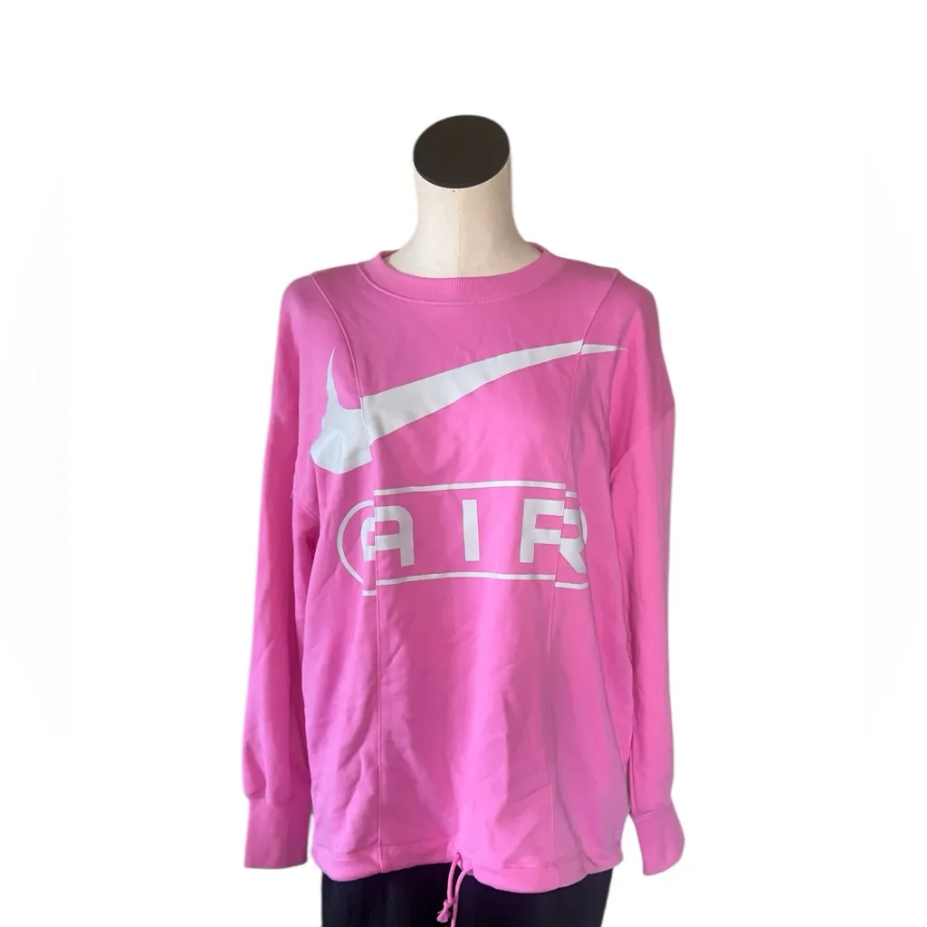 NWT Nike Lightweight Crewneck Sweatshirt Air Over-oversized Large - Image 6