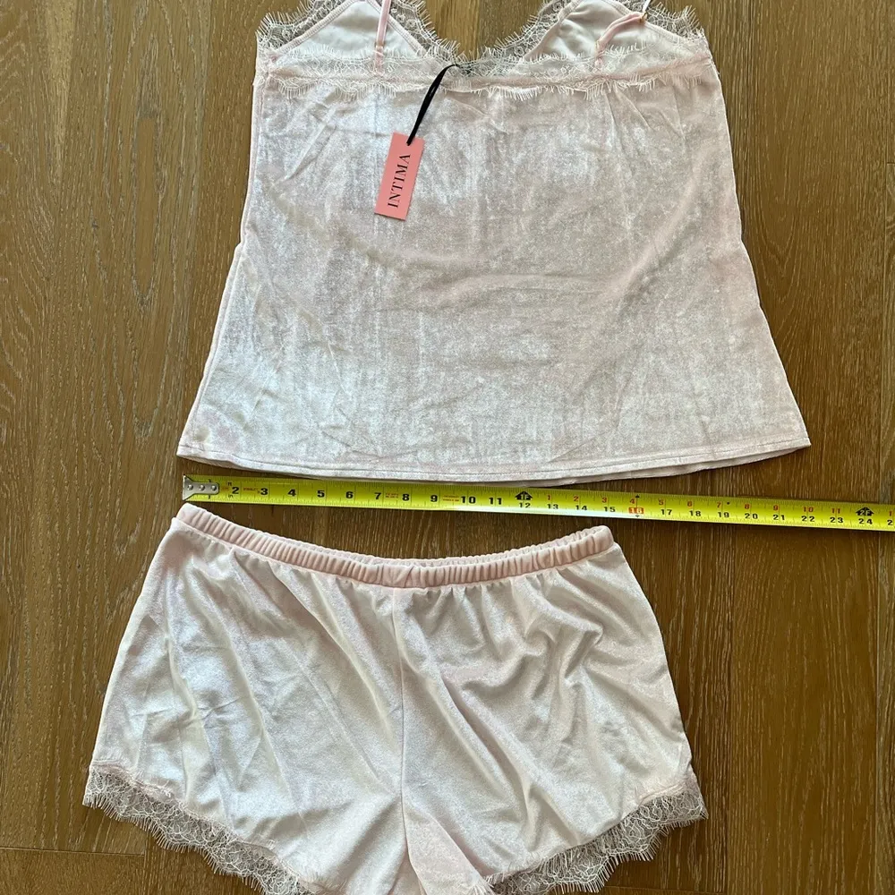 Babydoll Barbie loungewear pajama set top and shorts pink size M new with tag Size M - Image 15