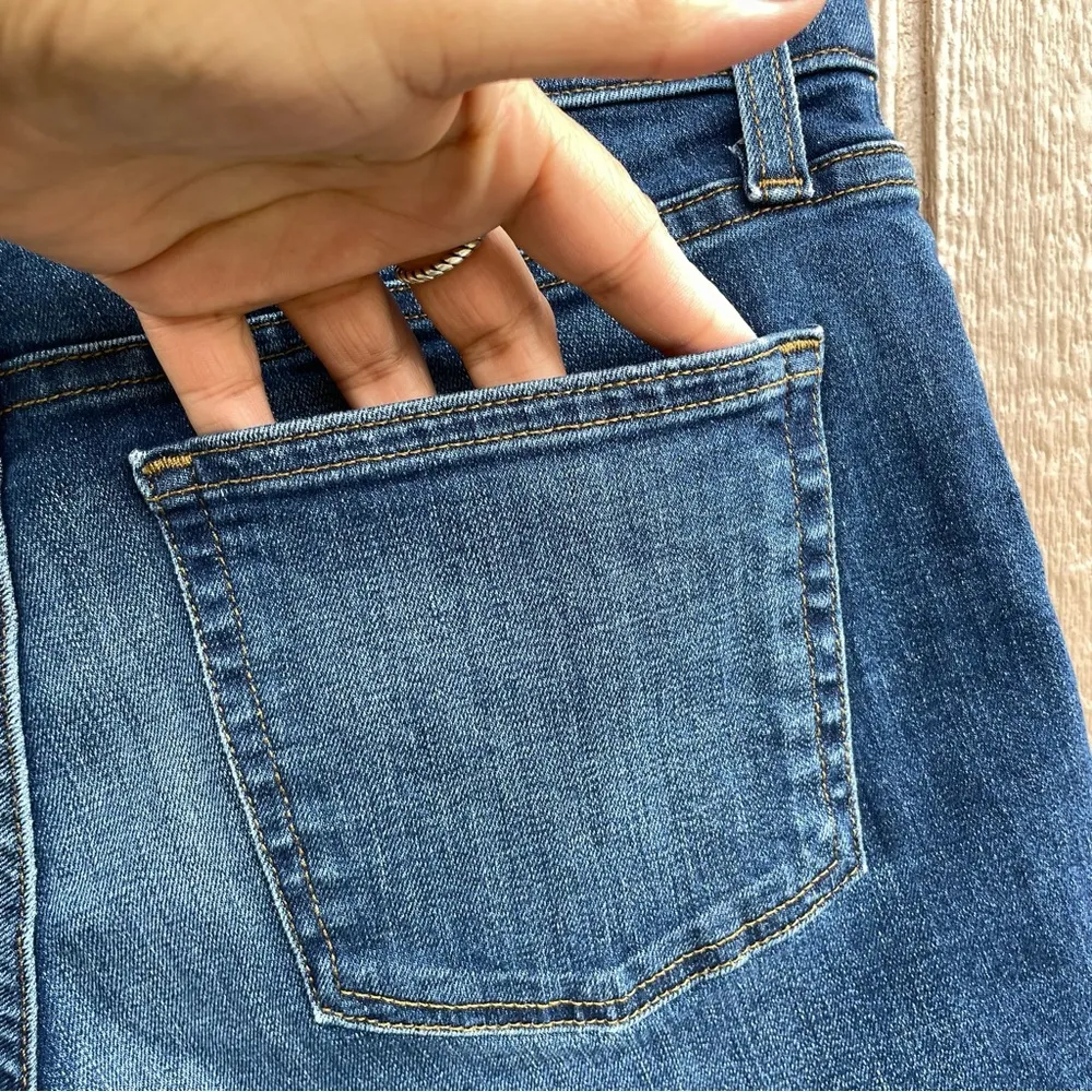 J Crew Womens Shorts Denim Jean Cut Off Frayed Hem Size 28 - Image 8