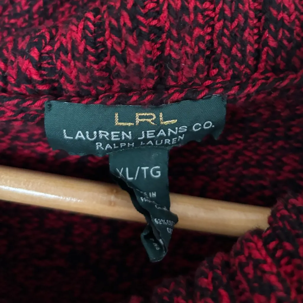 💥 Lauren Ralph Lauren Jeans Co. Marled Cowl Neck Sweater - Image 3