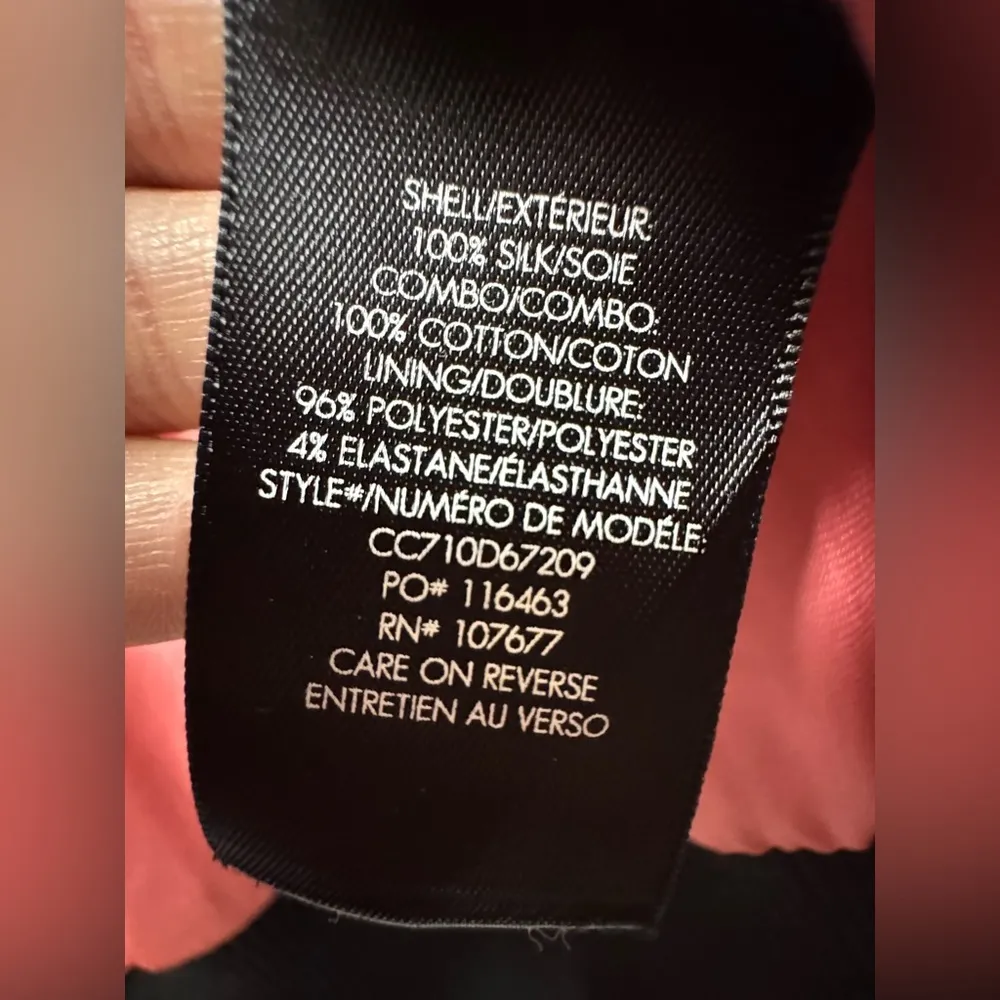 Alice + Olivia Lonnie Floral Embroidered Silk Hooded Bomber Jacket Crop Size M - Image 7