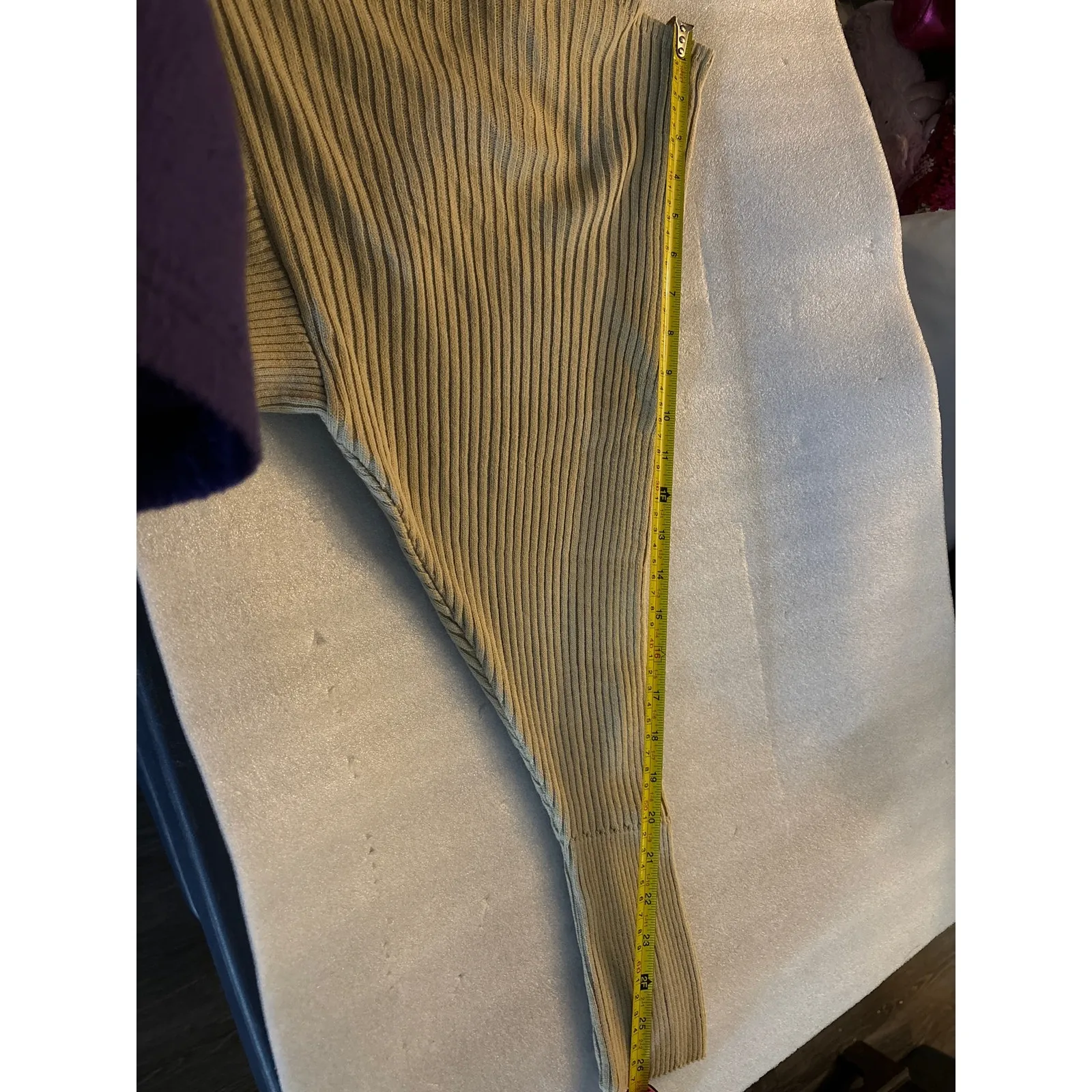 PrettyLittleThing Stone Wrap Off Shoulder Jumper Sweater M NEW Cozycore Comfy - Image 7