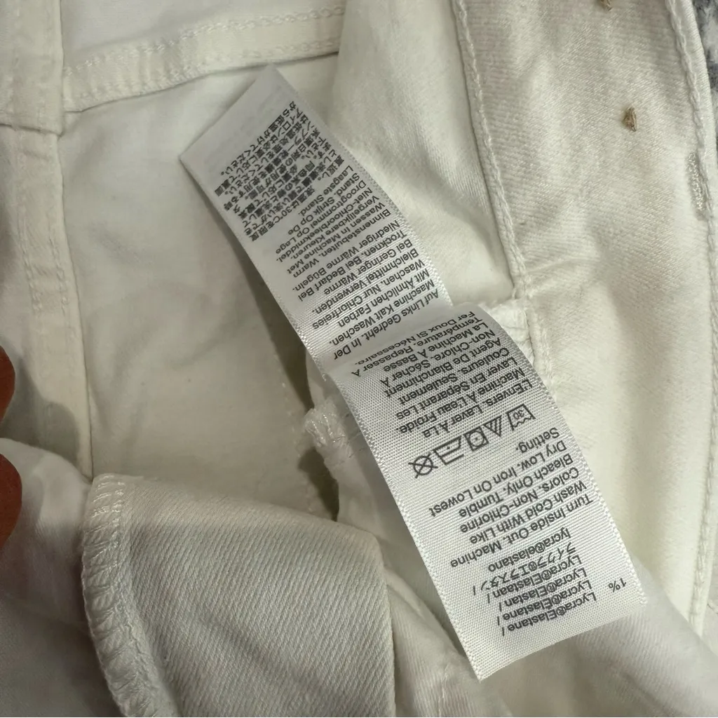 Madewell The Perfect Vintage Jean Tile WhiteDenim MC495‎ Size 30 - Image 8