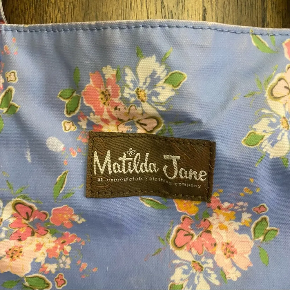 Matilda Jane We Made It Tote floral and stripes - Image 2