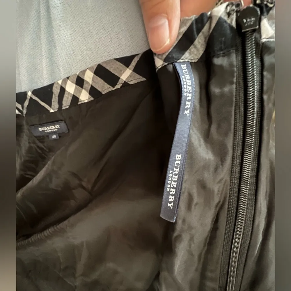 Burberry London Check Plaid cotton Skirt Size EU 40 (US-M-L) - Image 11