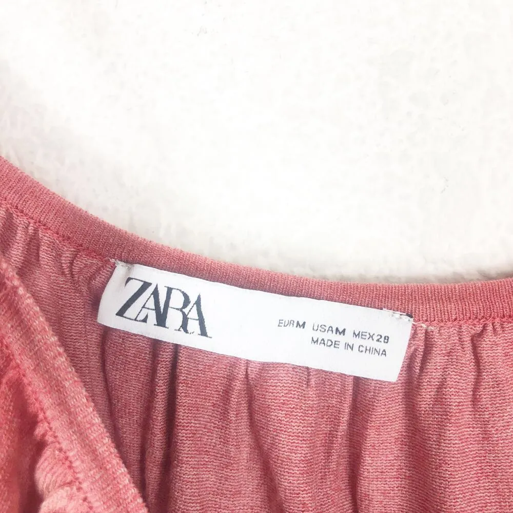 Zara Tie Dye Maxi Dress Size Medium Shift Oversized Boho 9874/100 4TH Of July - Image 5