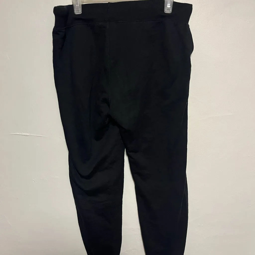 Champion Black Track Pants with Logo - Image 4