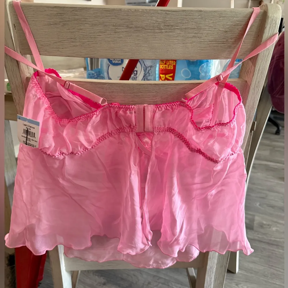 SKIMS Pink Lace Chemise Intimates - Image 3