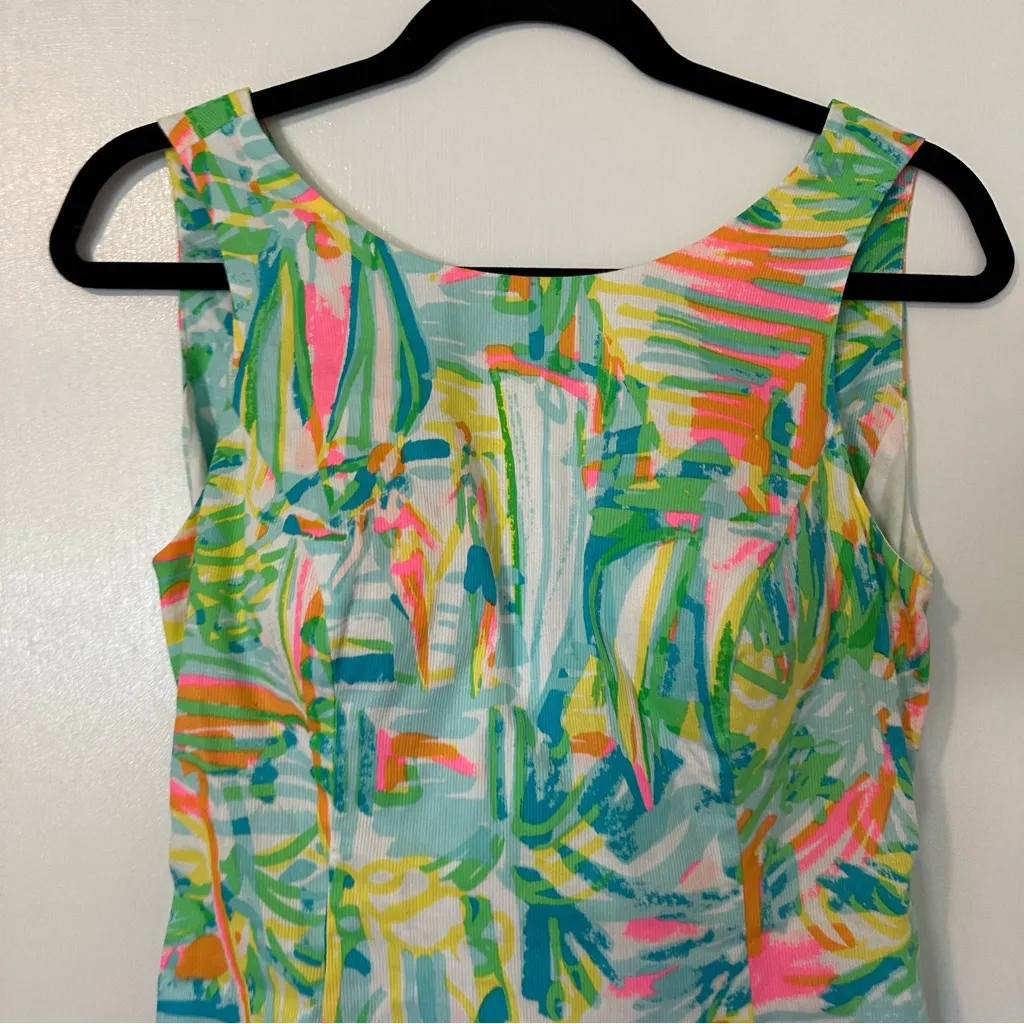 Lilly Pulitzer Courtney Shift Tie Back Sea Salt and Sun Women’s 2 - Image 5