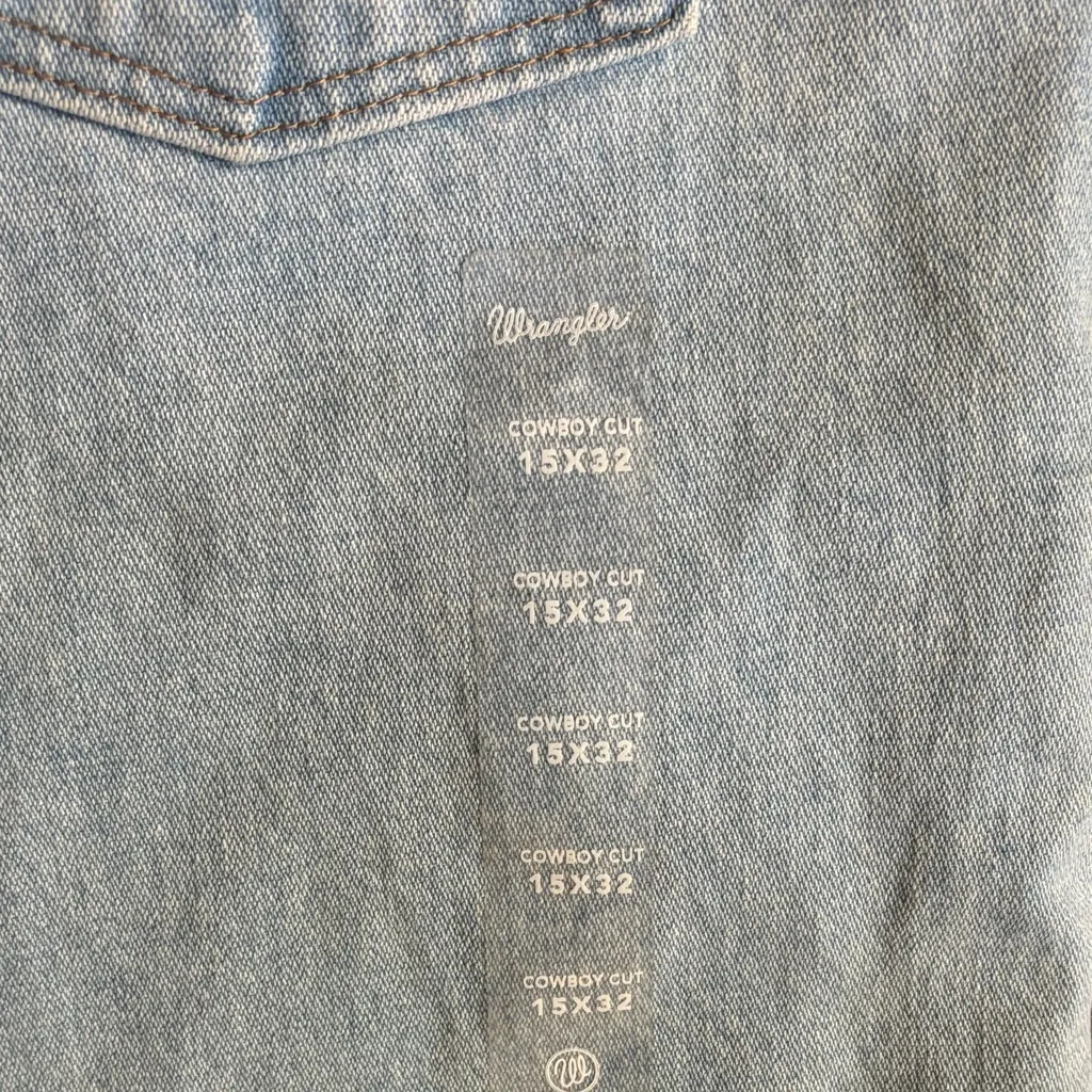 Wrangler Light Blue Cowboy Cut Jeans - Image 3