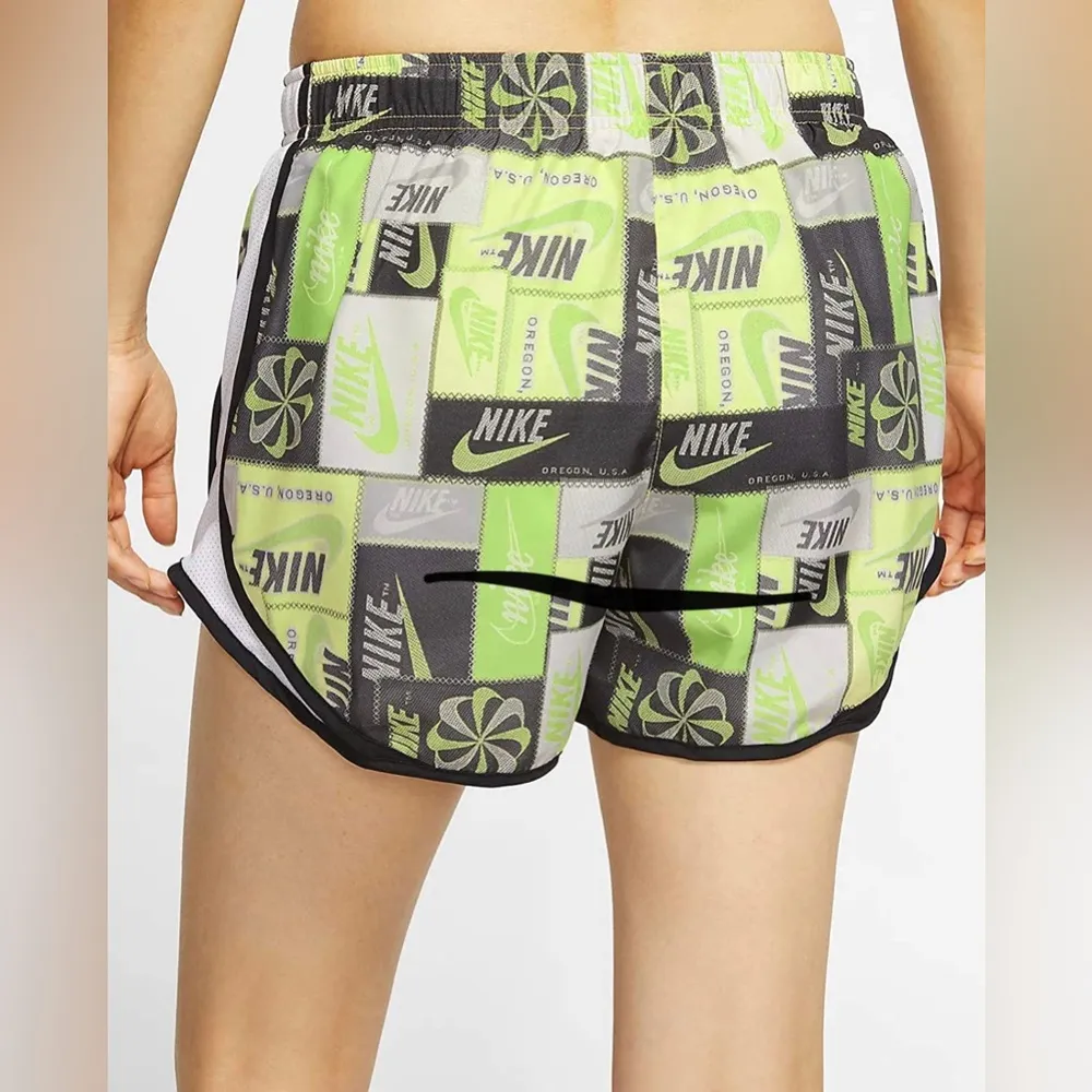 Nike Women's ICON Clash Printed Limelight Tempo Running Athletic Shorts Size S - Image 3