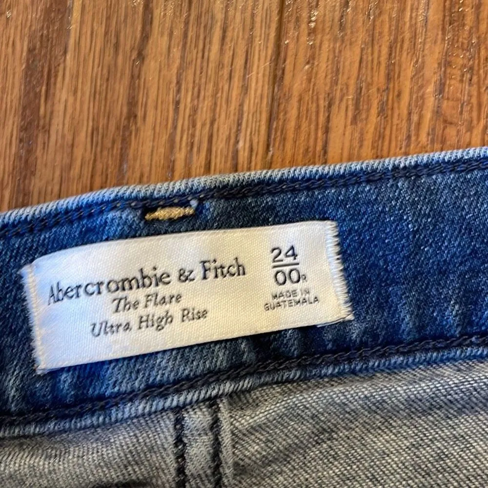 the flare ultra high rise jeans size 24/00 - Image 6