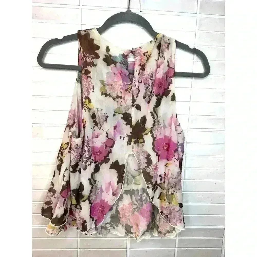 Bebe blouse women's size small - Image 2