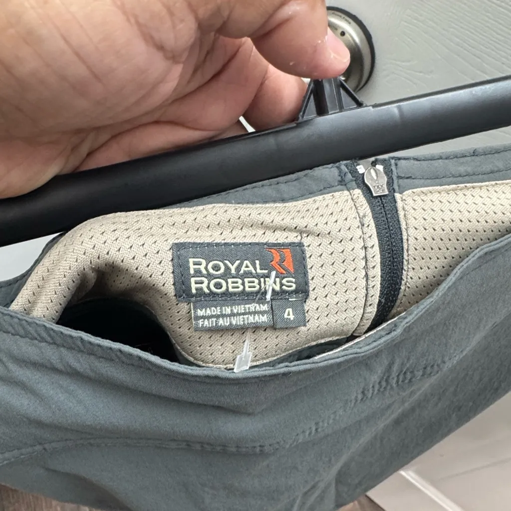 ROYAL ROBBINS Charcoal A-Line Skirt - Image 5