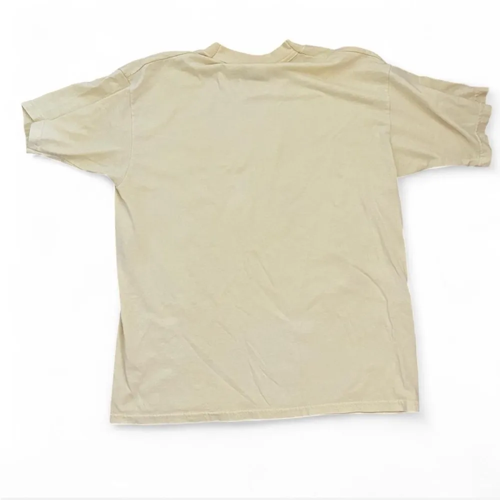 Vintage Great Smoky Mountains Tennessee Wildlife Graphic Tee Butter Yellow Size L - Image 6