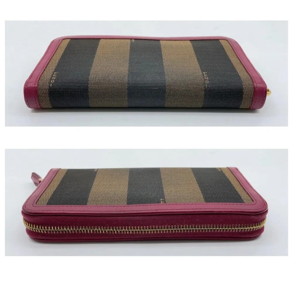Fendi Pequin zip around wallet FULL inclusion - Image 16