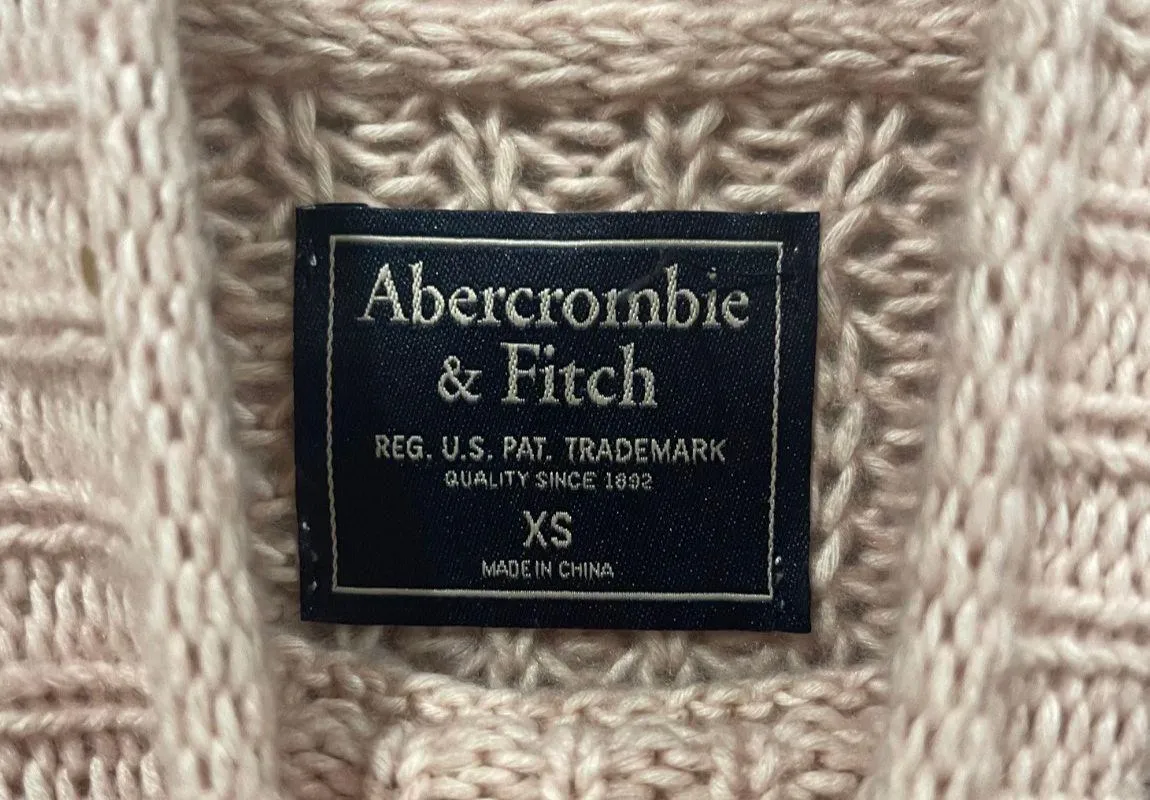 A&F Knit Pink Sweater Dress - Image 3