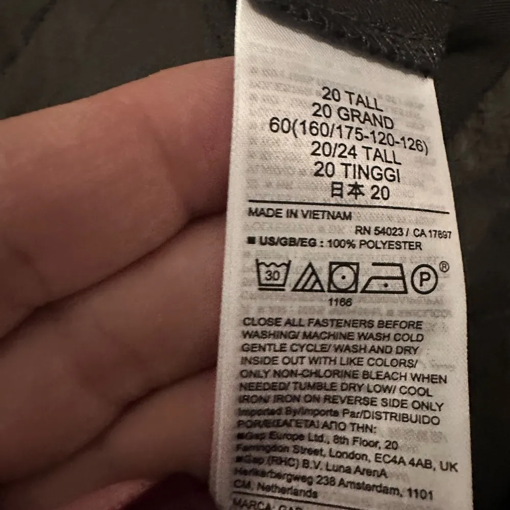 GAP Women’s Size 20 Tall High Rise Satin Pleated Wide Leg Trouser - Image 5