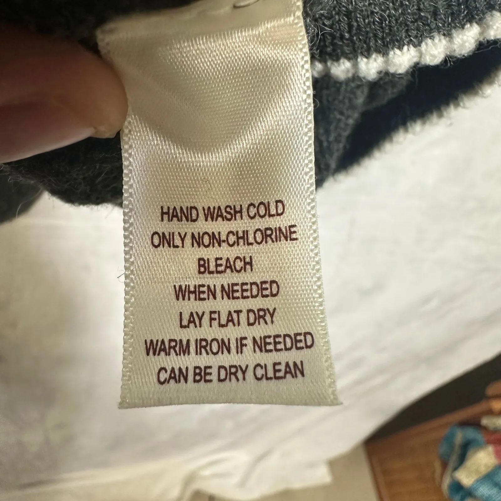 Belle Du Tour Small Wool Fair Isle Tied A - Image 9