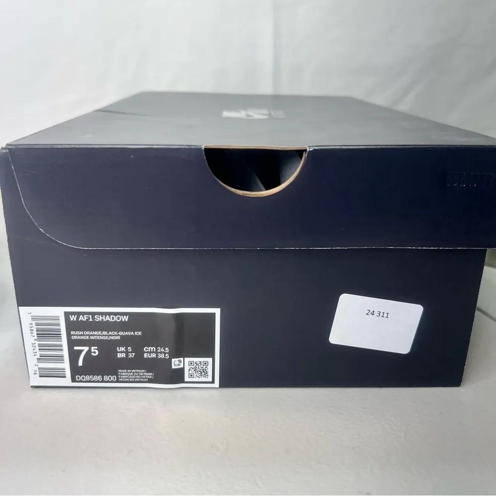 Nike Air Force 1 Shadow Platform Women’s Shoe Size 7.5 #B1213 - Image 2