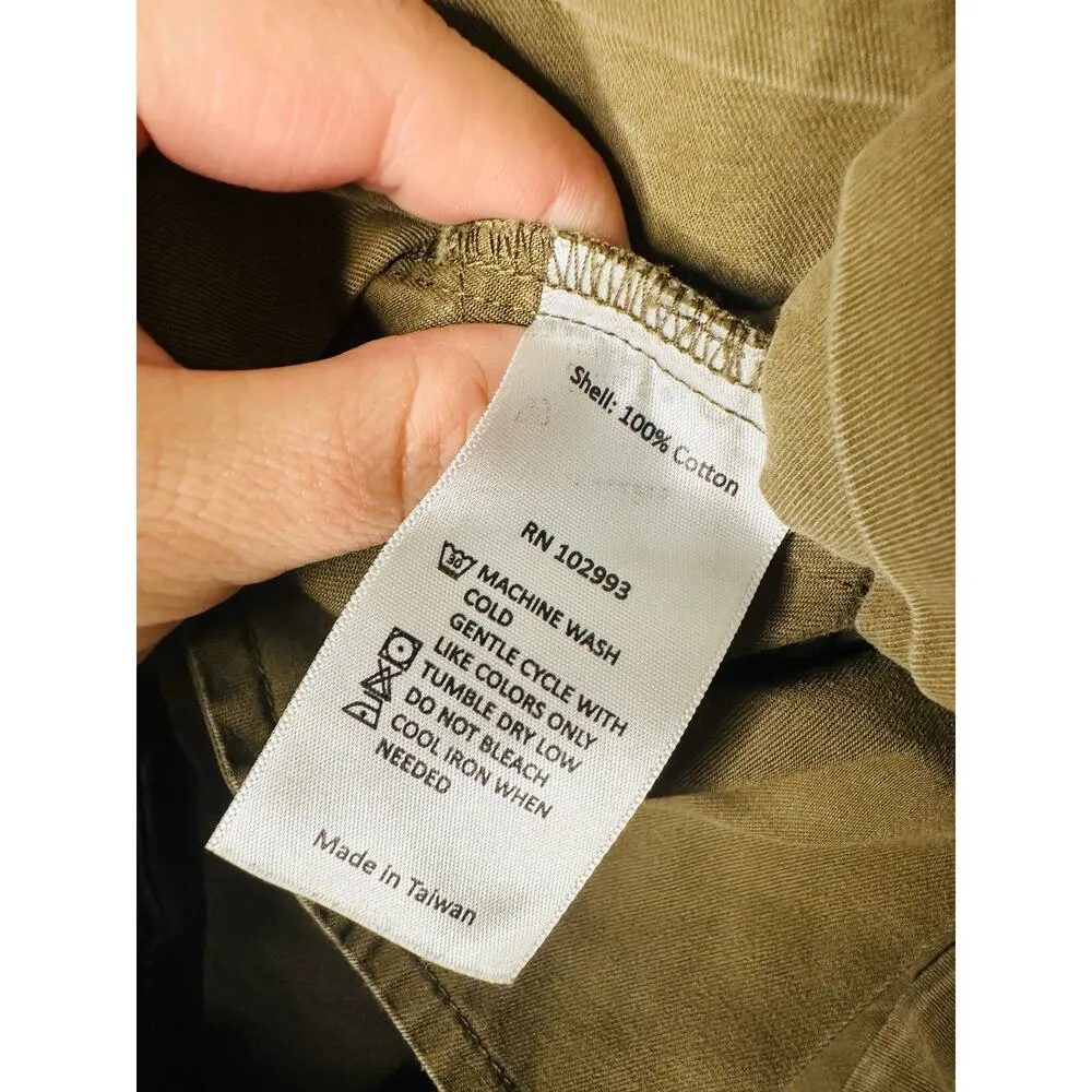 MARISSA WEBB Olive Canvas V - Image 10